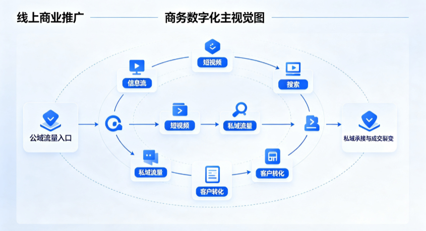 珠海线上商业推广怎么做？全域流量闭环搭建与低成本转化实战指南
